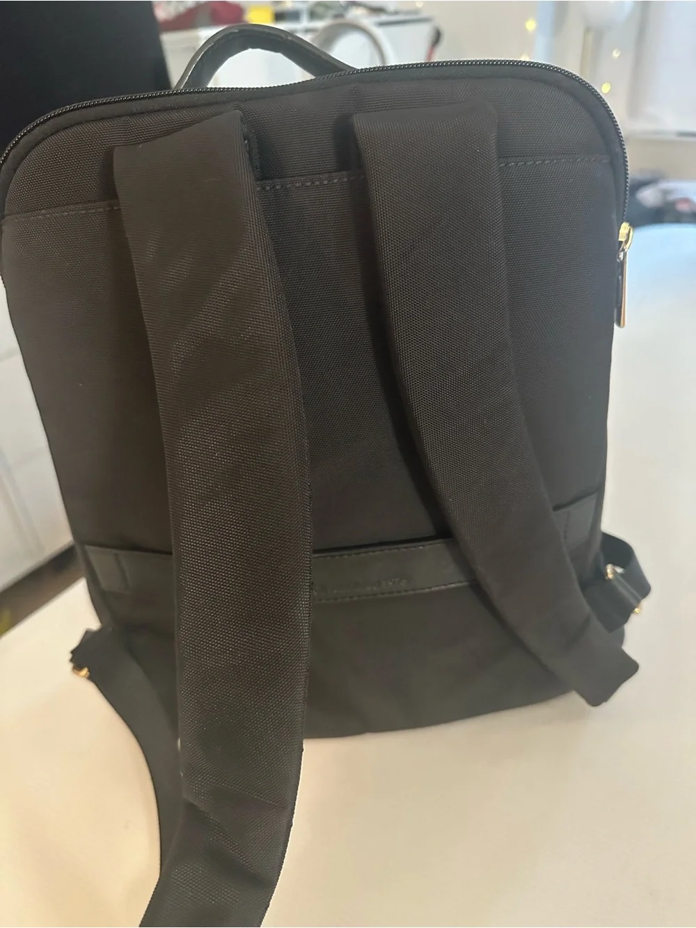 Tumi Larkin Laurel Black Nylon Backpack